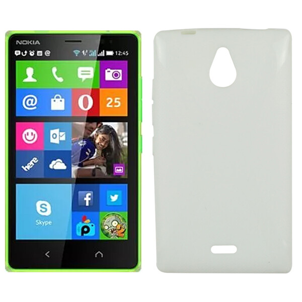 

Чехол силиконовый оригинальный для Nokia X2 New White (10211)
