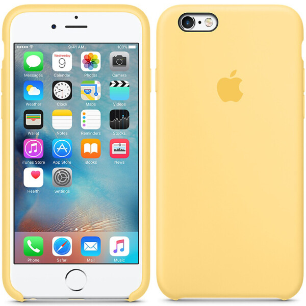 

Чехол силиконовый оригинальный для iPhone 6/6s Золотой (18735)