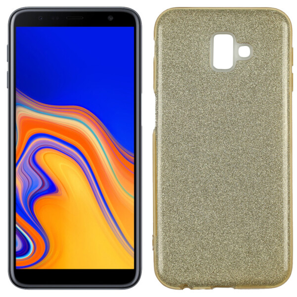 

Чехол Silicone 3in1 Блёстки для Samsung J610 Galaxy J6 Plus Gold (25368)