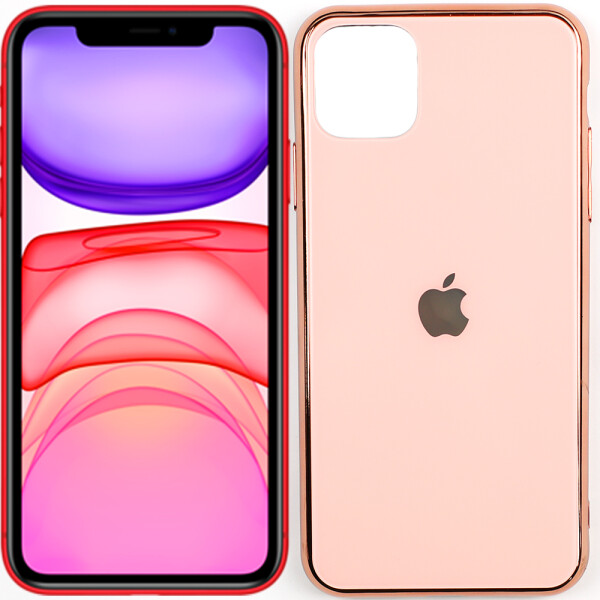 

Чехол U-Like Glossy Logo case для iPhone 11 Pro Max Розовый (27537)