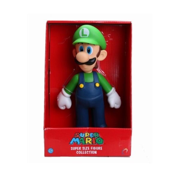 

Фигурка Super Mario Super Size Luigi Луиджи 23см Коробка