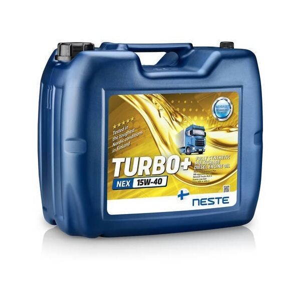 

Масло моторное синтетическое NESTE Turbo + VPX15W40 20л