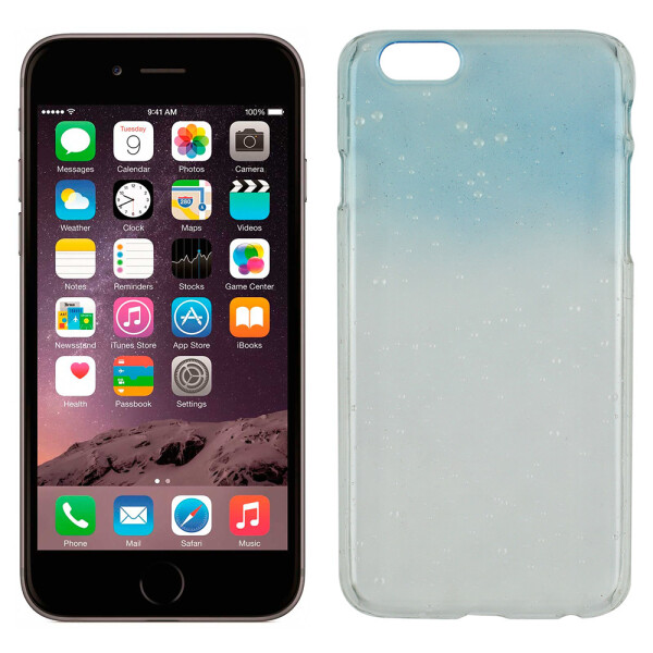 

Чехол накладка PC для iPhone 6 капли дождя перелив (23470)