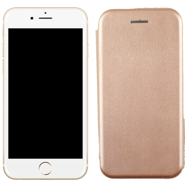 

Чехол книжка U-Like Best для iPhone 6/6s Rose Gold (24921)