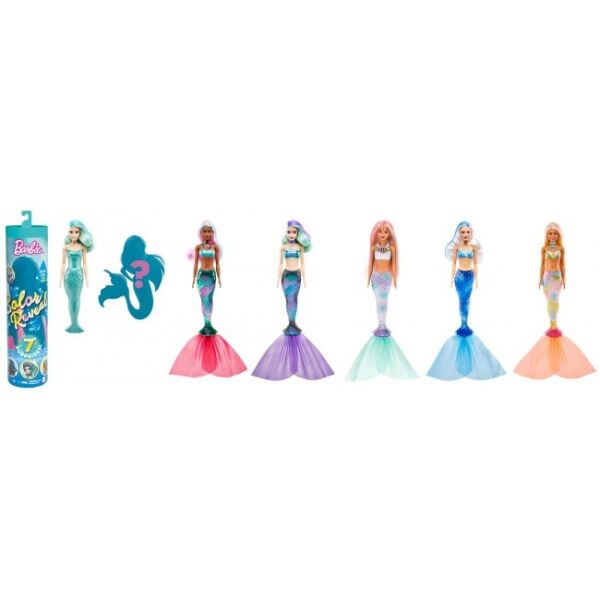 

Кукла Цветовое перевоплощения Barbie серия 4 (в асс.) (GTP43) (887961919516)
