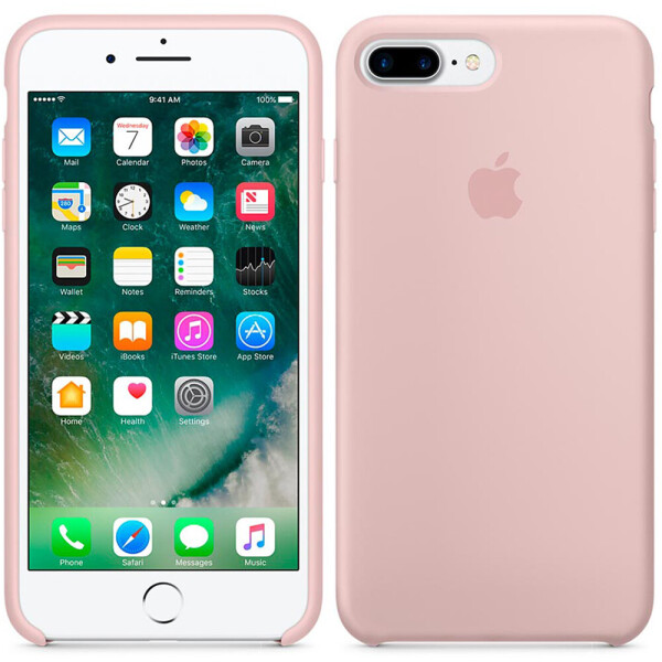 

Чехол силиконовый оригинальныйдля iPhone 7/8 Plus Персиковый (17176)