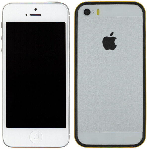 

Чехол TOTU Design Aurora border series для iPhone 5/5s/SE Black/Yellow (24288)