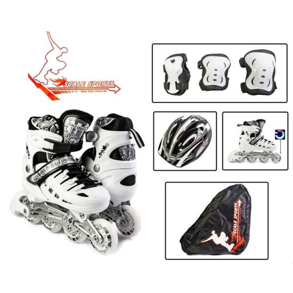 

Ролики Комплект Scale Sport. White, размер 34-37