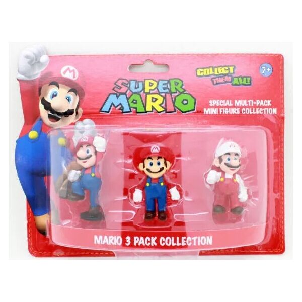 

Super Mario 3 шт. в упаковке Коллекция 2.5 Блистерная 5-7,5 см