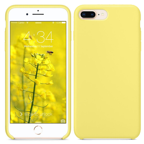 

Чехол силиконовый оригинальный для iPhone 7 /8 Plus Yellow (23993)