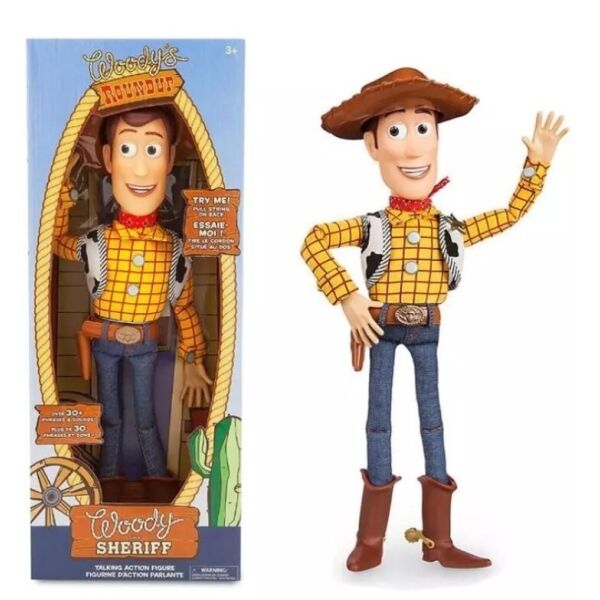 

Говорящая кукла Шериф Вуди История игрушек Дисней Woody Talking Action Figure Disney 37 см