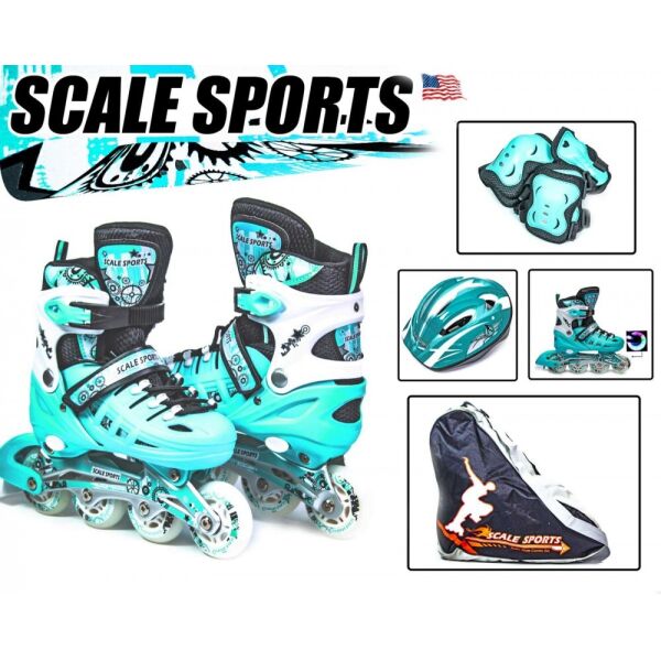 

Ролики Комплект Scale Sport. Mint, размер 34-37
