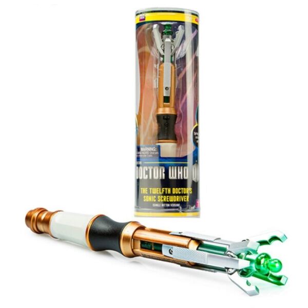 

Коллекционная игрушечная отвертка Doctor Who 12 Doctor's Sonic Dr. с подсветкой 18 см