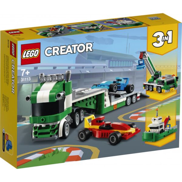 

Конструктор LEGO Транспортер гоночных автомобилей 31 113 (5702016888355)