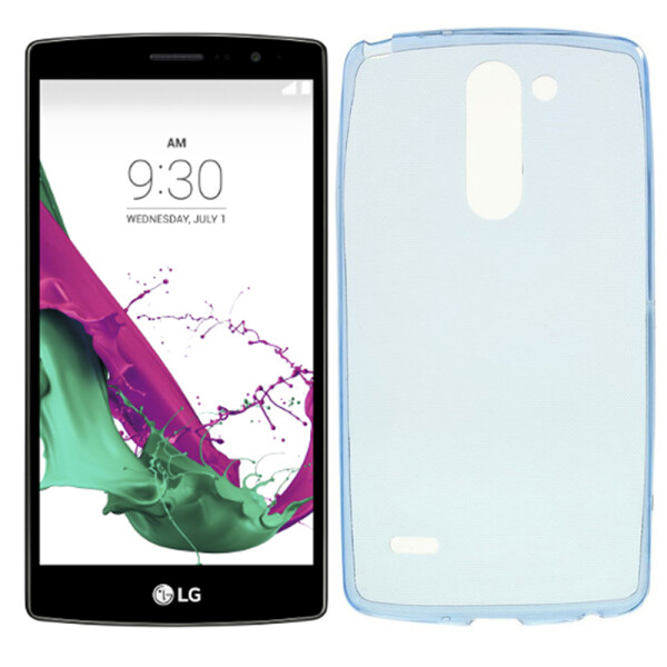 

Чехол силиконовый оригинальный для LG G3 Stylus/D690 Blue (6054)