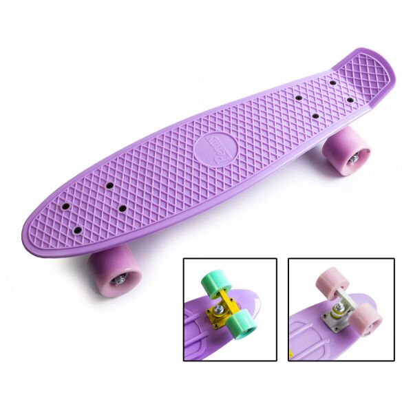 

Скейтборд Penny Board "Pastel Series" Лиловый цвет. Матовые колеса.