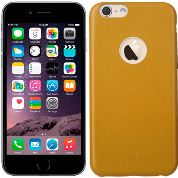 

Чехол Baseus для iPhone 6 Leather Thin Yellow (2558)
