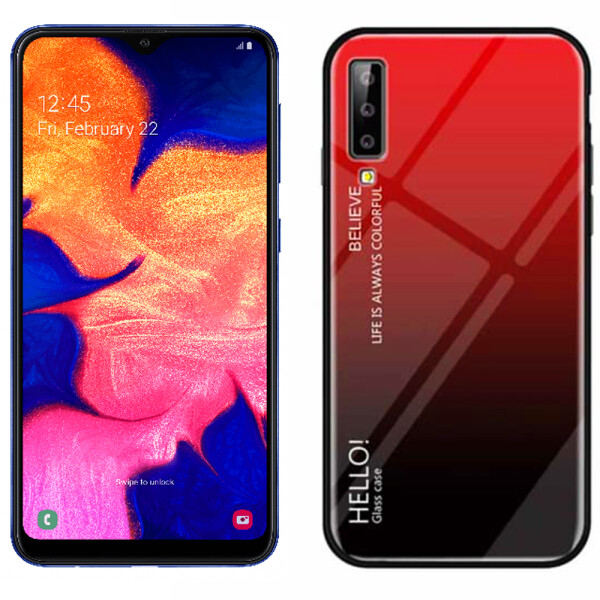 

Чехол TPU Gradient HELLO Glass для Samsung A705 Galaxy A70 Красный (26891)