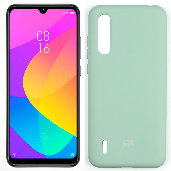 

Чехол силиконовый оригинальный для Xiaomi Mi9 Lite Голубой FULL (27753)