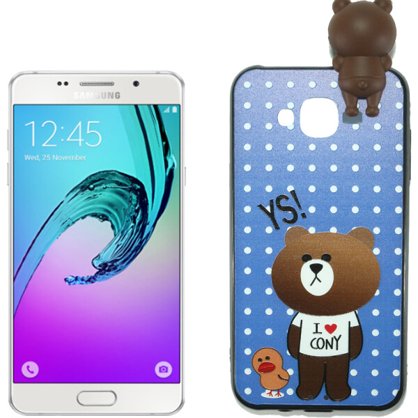 

Чехол Cartoon Silicone Case для Samsung J710 (J7-2016) Teddy Bear (20207)