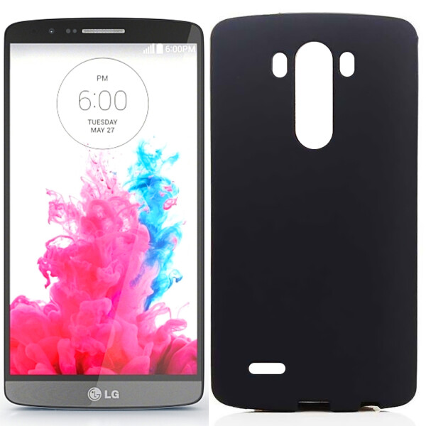 

Чехол силиконовый оригинальный для LG G3/D855 Black (5796)