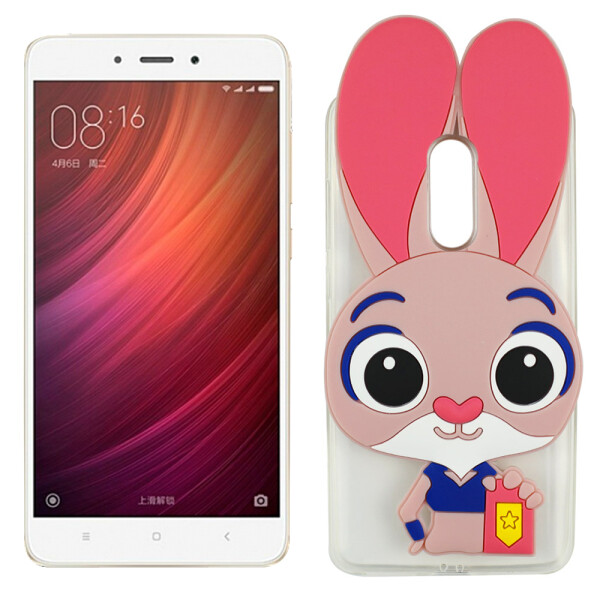 

Чехол силиконовый Зверополис Rabbit для Xiaomi Redmi Note 4 (16146)