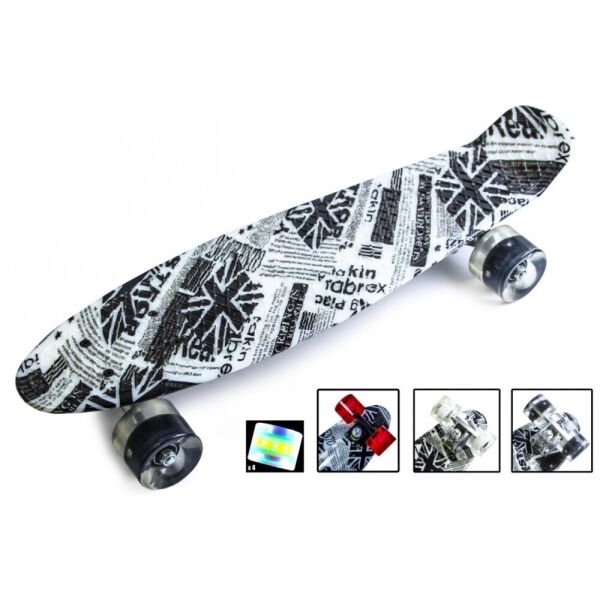 

Скейт Penny Board"British item". Светящиеся колеса.