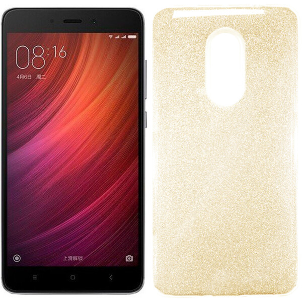 

Чехол силиконовый 3in1 Блёстки для Xiaomi RedMi Note 4x Gold (18740)