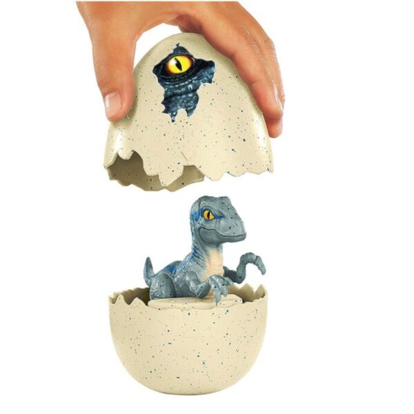 

Фигурка Мир Юрского периода динозавр в яйце Раптор Velociraptor blue 9 см