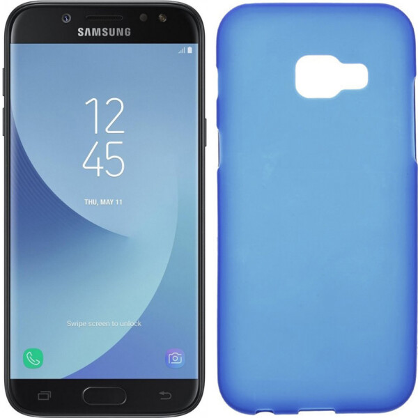 

Чехол силиконовый оригинальный для Samsung A320 (A3-2017) Blue (13753)
