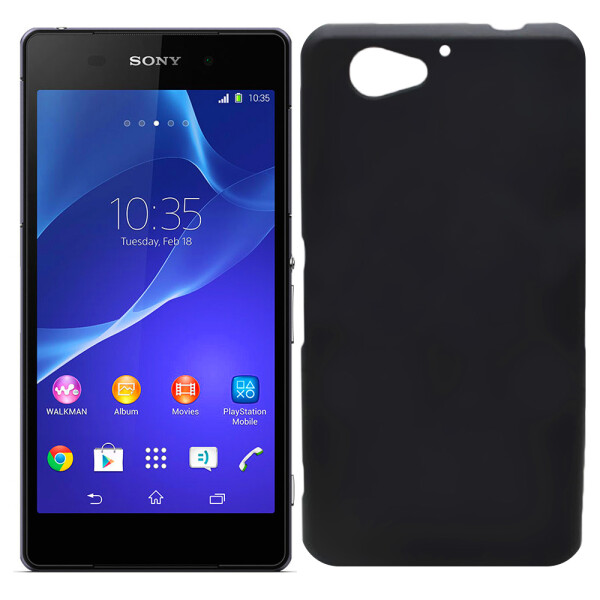 

Чехол силиконовый оригинальный для Sony Xperia Z2 mini (A2) Black (12483)