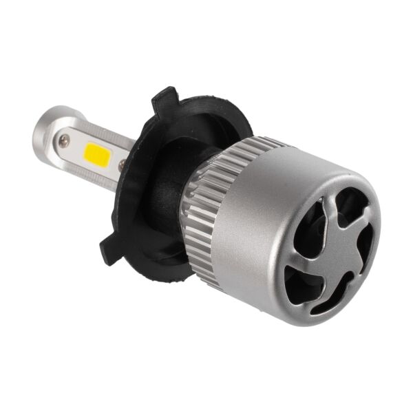 

S2 Лампа светодиодная цоколь H3 (к-кт 2 шт) 12/24V, 36W, 4000Lm + вентилятор (авиац. алюмин.)