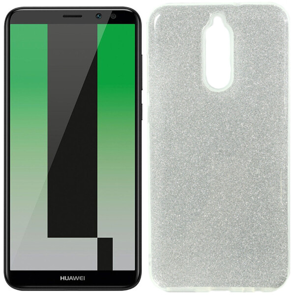 

Чехол силиконовый 3in1 Блёстки для Huawei Mate 10 Lite White (20884)