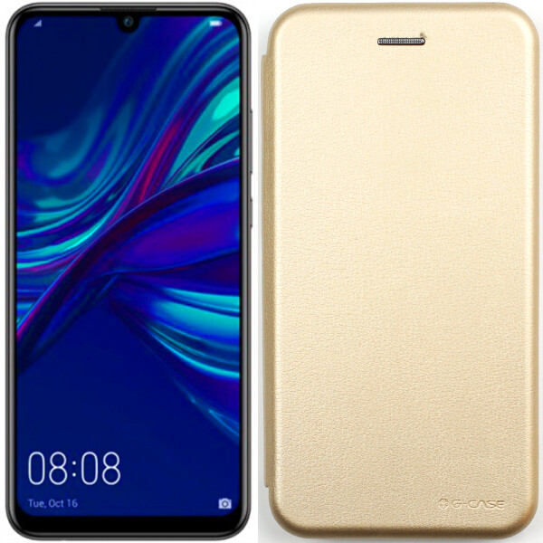

Чехол книжка U-Like Best для Huawei Y7 2019 Gold (27598)