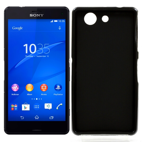 

Чехол силиконовый оригинальный для Sony Xperia Z3 mini Black (12484)