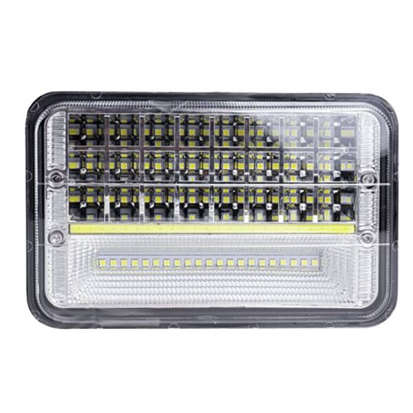 

Фара LED прямоугольная 45W (45х1Вт)(ближн.+дальний+DRL)(Алюминиевый корпус)(Вилка Н4) (IP67)(170ммх80ммх105мм)