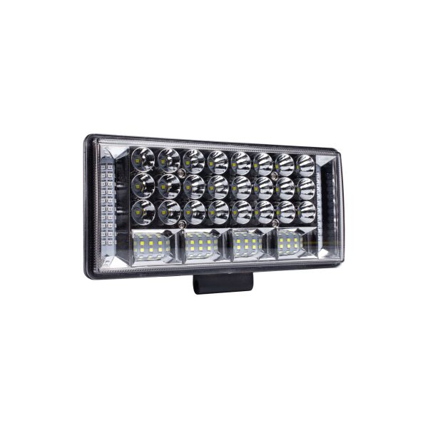

Фара LED прямоугольная 204W 6000K (68 диодов) (22.5см х 10.5см х 3см) (ближний + дальний) ОБЛЕГЧЕННЫЙ КОРПУС!