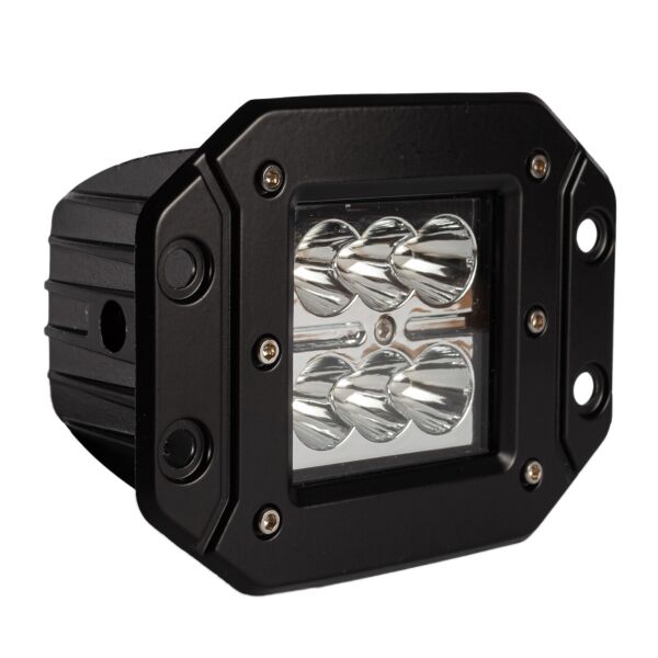 

Фара LED квадратная 18W (6 ламп) (внутренняя)