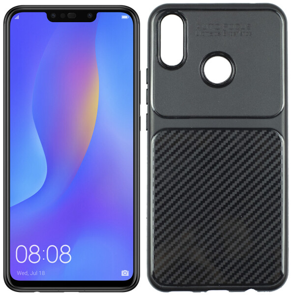 

Чехол iPaky Carbon Thin Seria для Huawei P Smart Plus/Nova 3i Black (24724)
