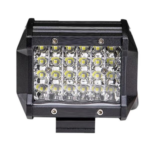 

Фара LED прямоугольная 72W (24 диода) 98 мм