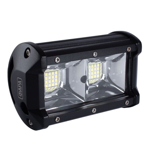 

Фара LED прямоугольная 96W (32 диода) (широкий луч)