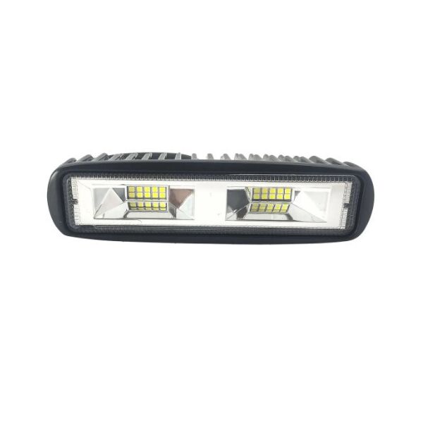 

Фара LED прямоугольная (chip COB) 48W 6000K (2 диода) (15см х 4см х 4см) алюминий