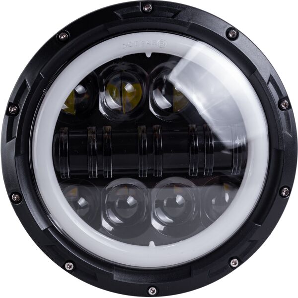 

Фара главного света LED 80W(ближний+дальний+ходовые огни(кольцо)) 7 дюймов (ГАЗ,КамАЗ,УАЗ,ЗиЛ,МаЗ, ВАЗ)