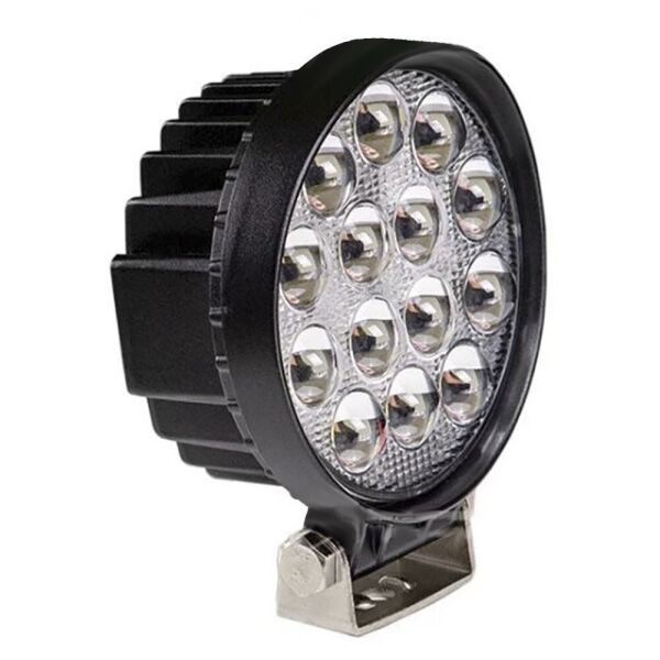 

Фара LED круглая 42W (широкий луч) 3D линза