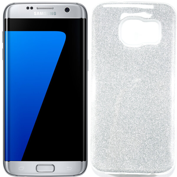 

Чехол силиконовый 3in1 Блёстки для Samsung G930 Galaxy S7 White (15179)