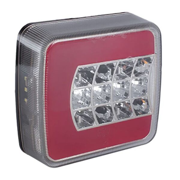 

Фонарь LED задний квадратный универсальный 106 мм х 100 мм х 36 мм 12/24/36 V L