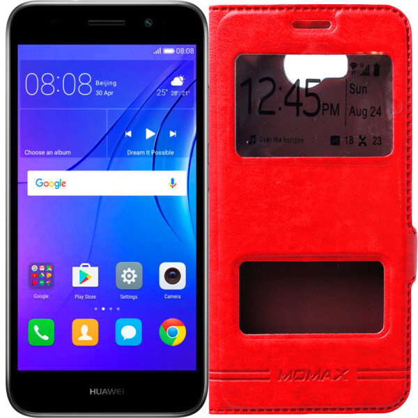 

Чехол книжка Momax для Huawei Y3 II Red (17515)