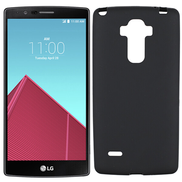 

Чехол силиконовый оригинальный для LG G4 Stylus/H630 Black (8165)