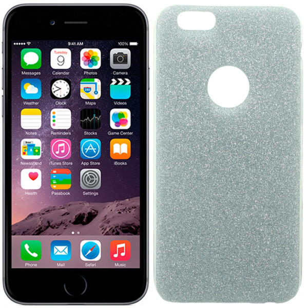 

Чехол Remax Glitter Silicone Case для iPhone 6 Plus Синий (12490)