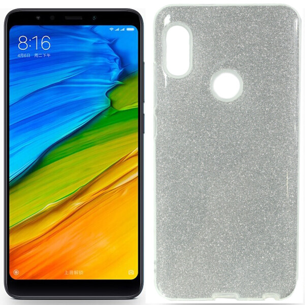 

Чехол силиконовый 3in1 Блёстки для Xiaomi REDMI Note 5 Pro White (20866)